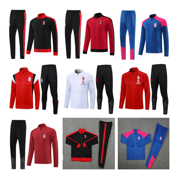 2024 2025 AC Tracksuit IBRAHIMOVIC Soccer Milano jacket survetement 24 25 maillot de foot CALHANOGLU PULISIC LEAO THEO GIROUD mIlans football training suit S--2XL