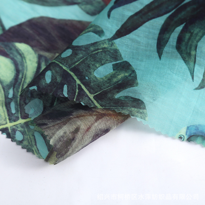 Clothing fabrics manufacturers direct supply brocade tencel interwoven woven fabric twill digital printing fabrics