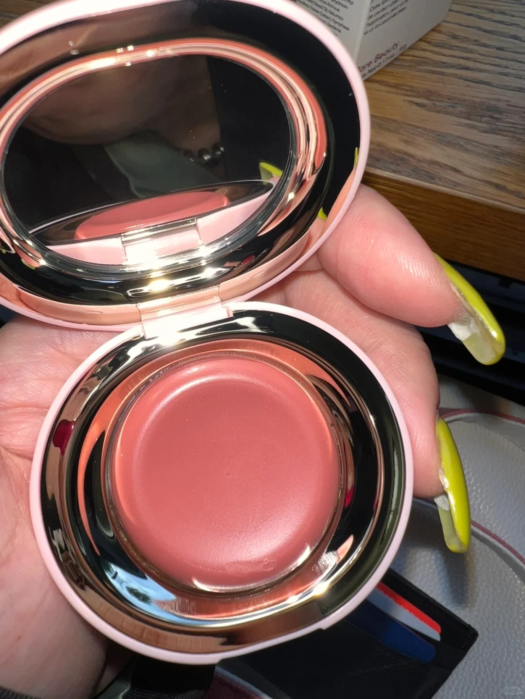 Makeup 5G Rare Beauty Stay Vulnerable Melting Face Cheek Cosmetics Long Lasting Blush Cream 5Colors Nearly Rose Neutral Apricot Mauve Berry
