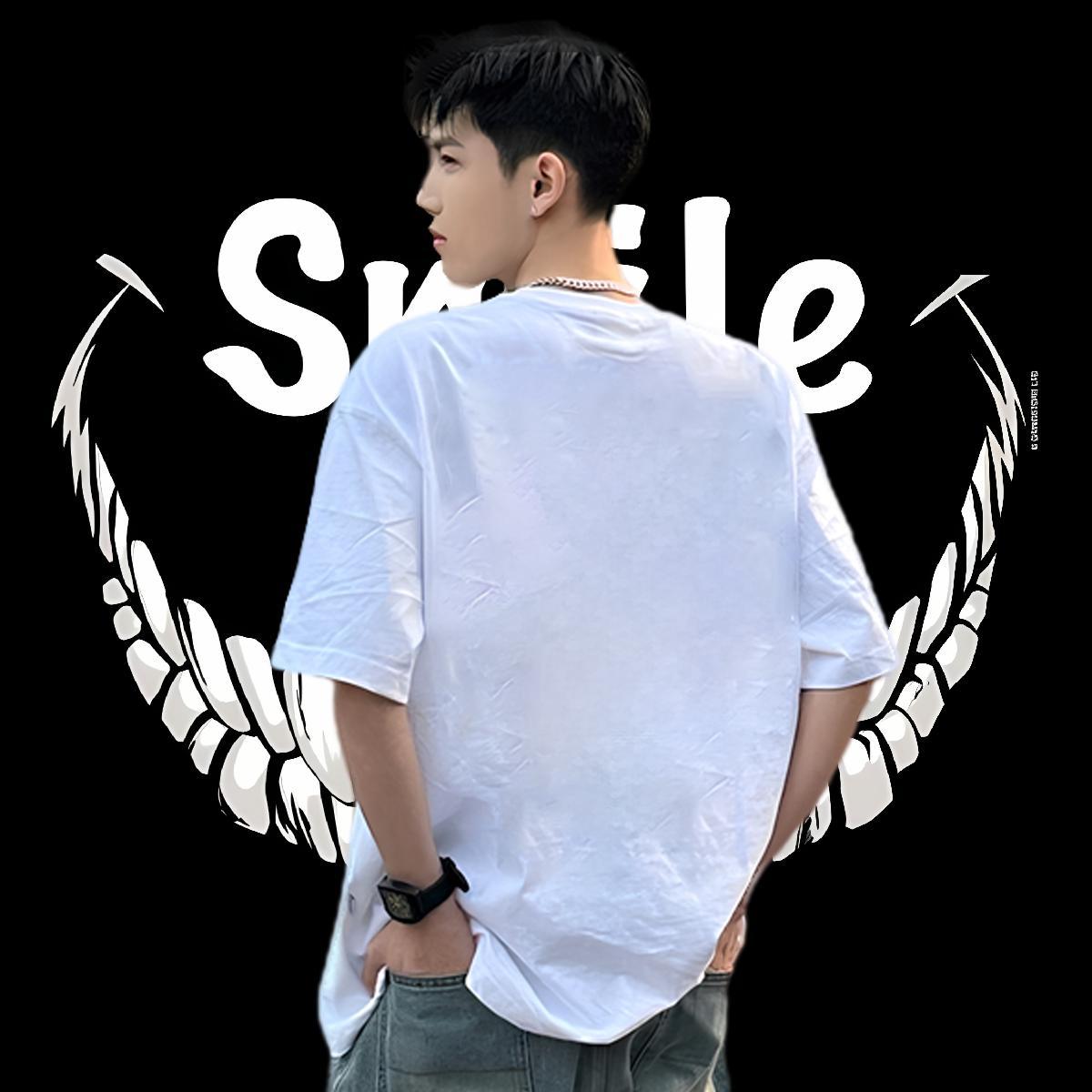 2024 Men Tshirts eagle High Street Hip Hop 100% Cotton 230g Tee Shirt Breathable Unisex Man T Shirts Custom Cartoon