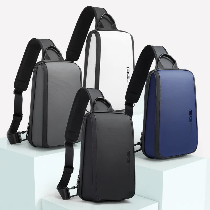 Men Crossbody Bag Multifunction High capacity Shoulder Messenger Bags Male Waterproof Short Trip Chest Leisure Bag Shoulder 240802