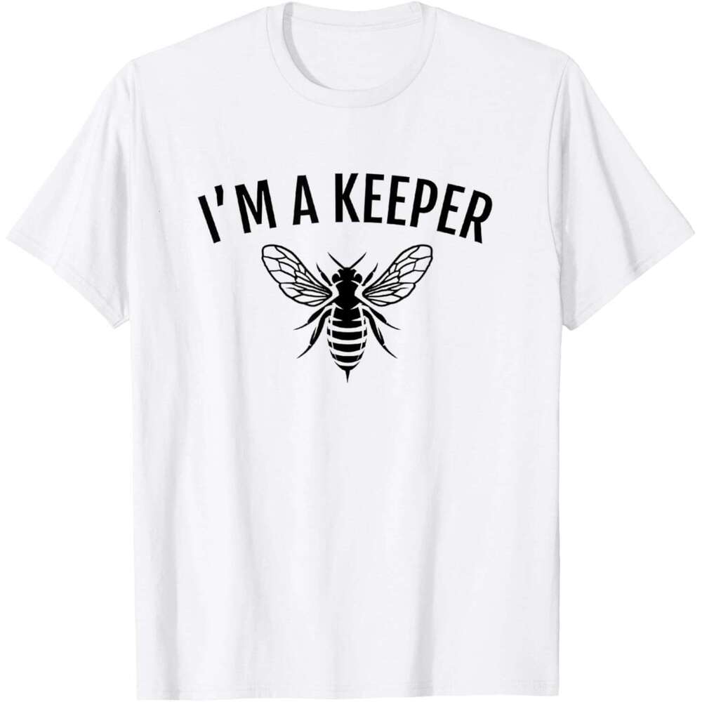T shirt Mens Honey Bee Apiarist Funny Beekeeping Tshirt Beekeeper T-Shirt shirts tshirt graphic tee Casual tops summer clothes Short sleeve Free shipp