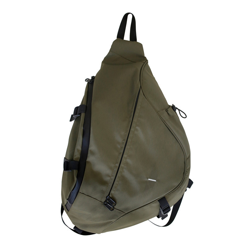 Large Capacity Men's Chest Pack Casual Hip Hop Travel Unisex Crossbody Bag High Quality Nylon Storage Shoulder Bag Tote Bag