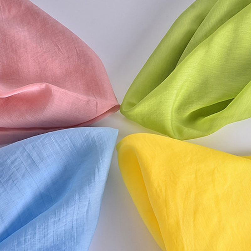 Clothing fabrics manufacturers direct supply brocade tencel interwoven woven fabric twill digital printing fabrics