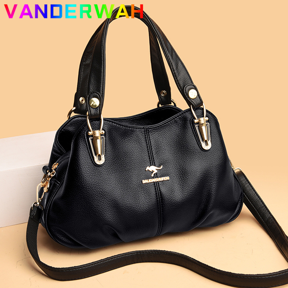2024 New Soft Leather Messenger Bag Fashion Luxury Handbags Wome's Designer Handbags High Quailty Shoulder Bags Tote Sac A Main