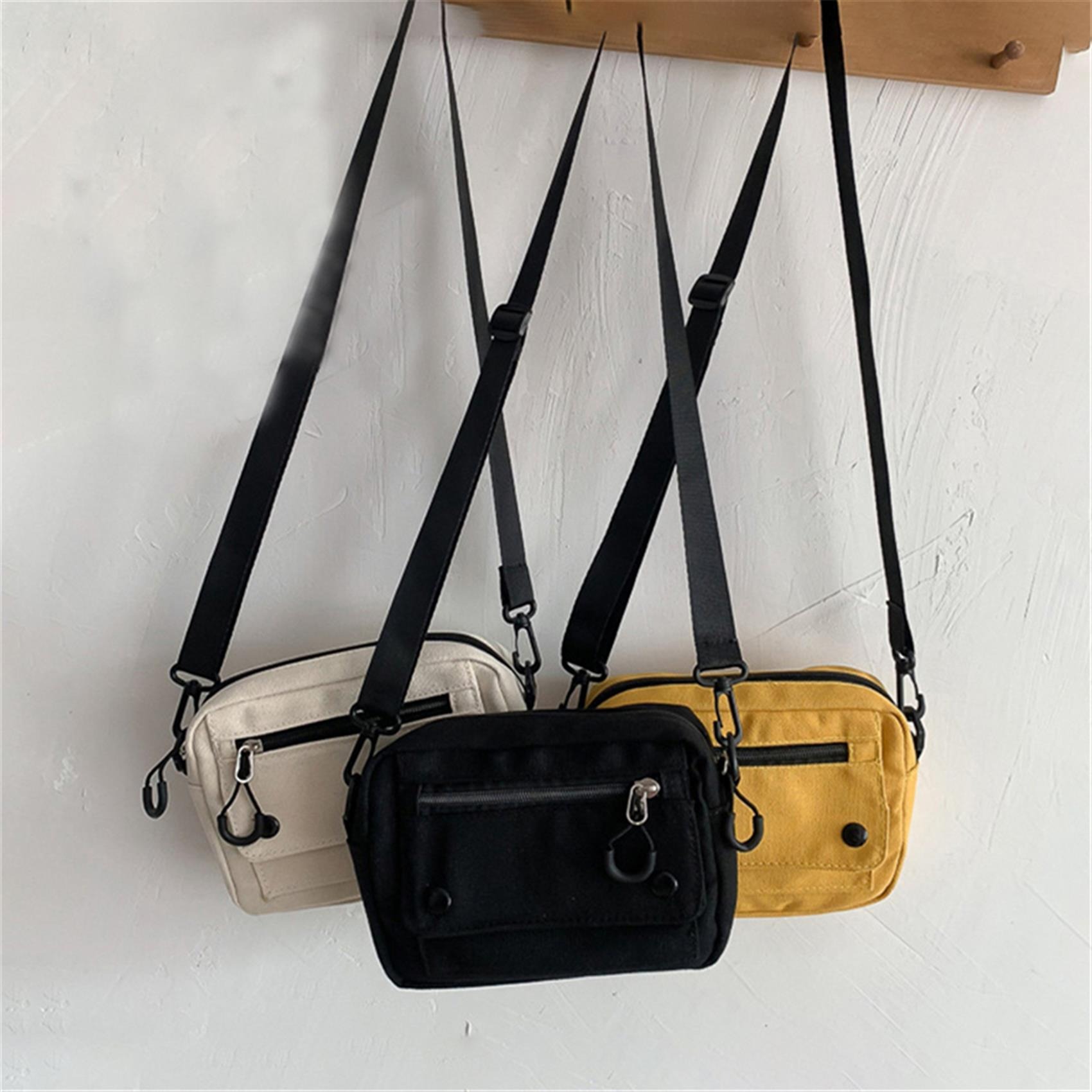 Women Canvas Messenger Bag Youth Ladies Fashion Shoulder Bag Student Large Capacity Female Crossbody Bags Woman Bag Fashion