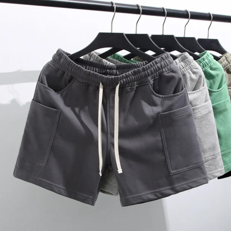 Man Short Pants Shorts For Men With Korean Style Cortos In Pant 2024 Essential Summer Fashion Ice No 90s Deals Xl 240802
