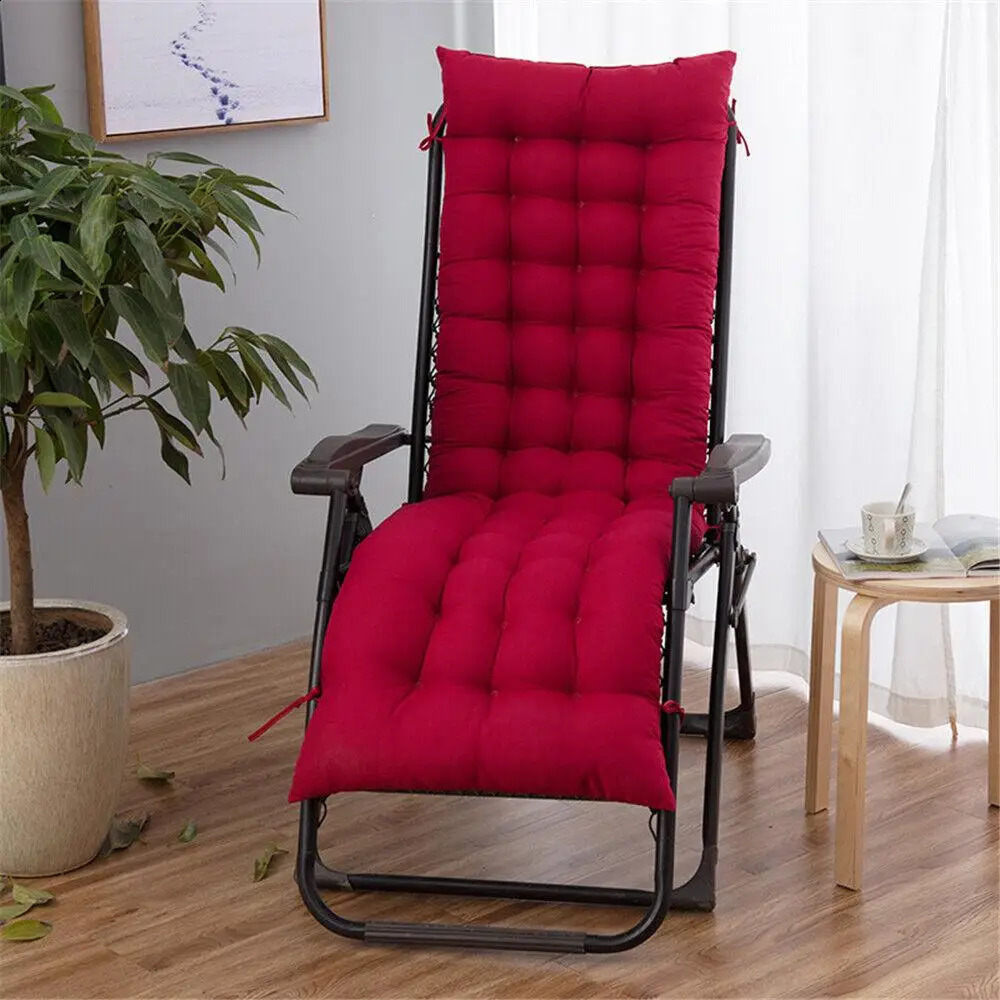 Four Seasons Thick Bench Cushion Rocker Chair Cotton Cushion Replacement Cotton Garden Outdoor Chair Cushion 240802