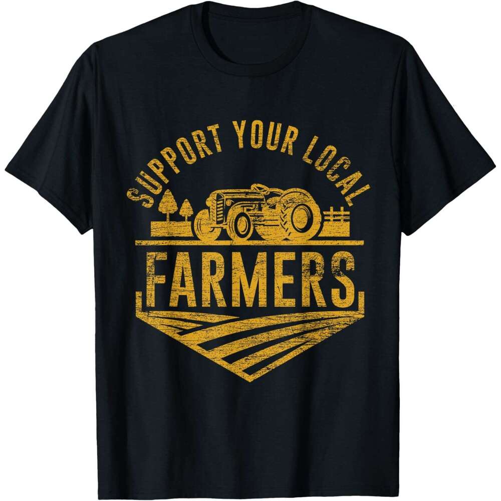 25ss T shirt Mens Support Your Local Farmers T-Shirt shirts tshirt graphic tee Casual tops summer clothes Short sleeve Free shipping