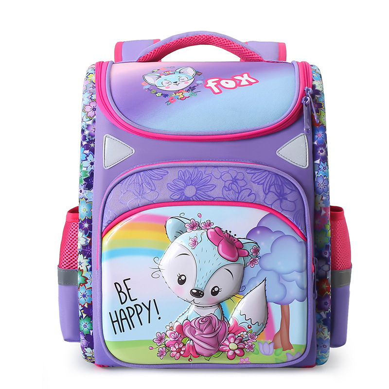 New Orthopedic Boy Backpack School Bags Children Cartoon Car Pattern Space Backpacks For Girls kawaii 3D Kid Schoolbag Knapsack