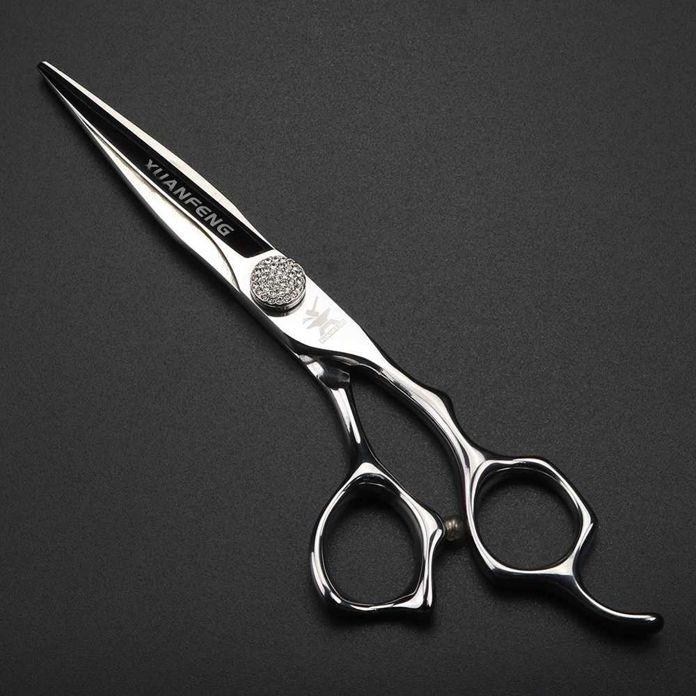 New Arrival Xuanfeng 6-inch CNC machining hair clippers hair salon styling tools cutting shears and slimming shears Z241213
