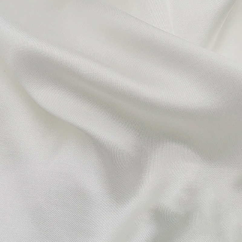 Fashion apparel fabrics human silk and human cotton interwoven satin woven fabrics digital printing fabrics