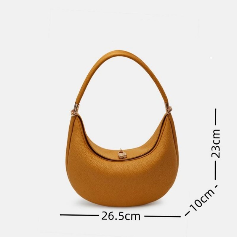 EGCHI Half Moon Bag New Women's Personality Design Casual Shoulder Bags For Women Fashion Armpit Carry On Armpit Bag Handbag