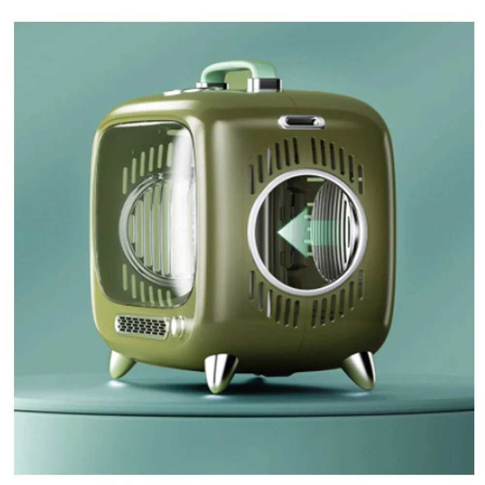 TV Cat Bag for Pets Pet Carrying Bag Ventilated Bag Large Cat Cage Transportation Tool Transparent BackpackM240731