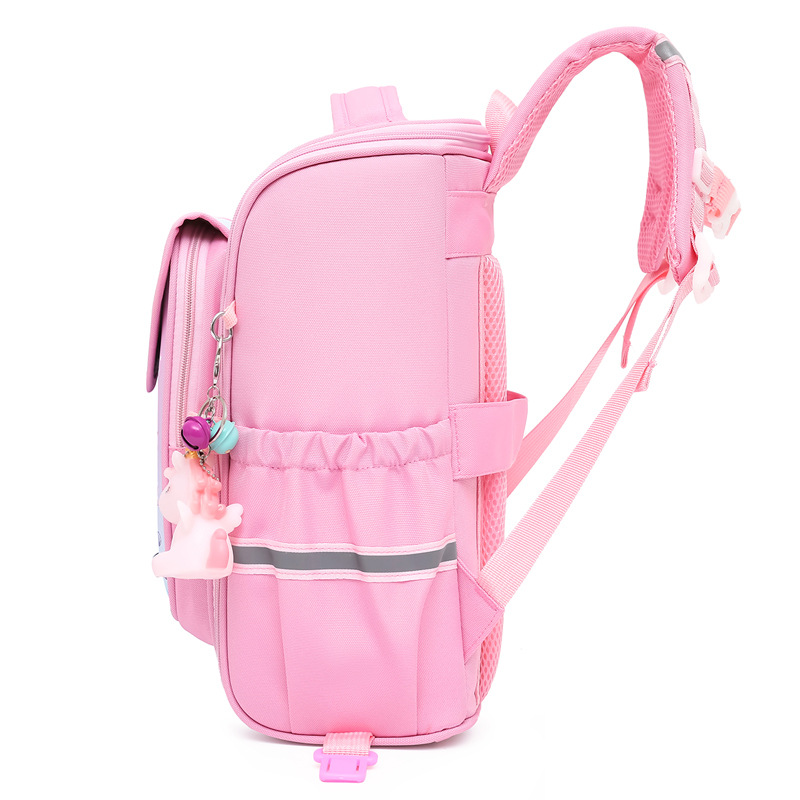 3D Orthopedic School Backpacks For Girls Cartoon Mermaid Waterproof Primary School Bags Kids Satchel Knapsack Mochila Escolar