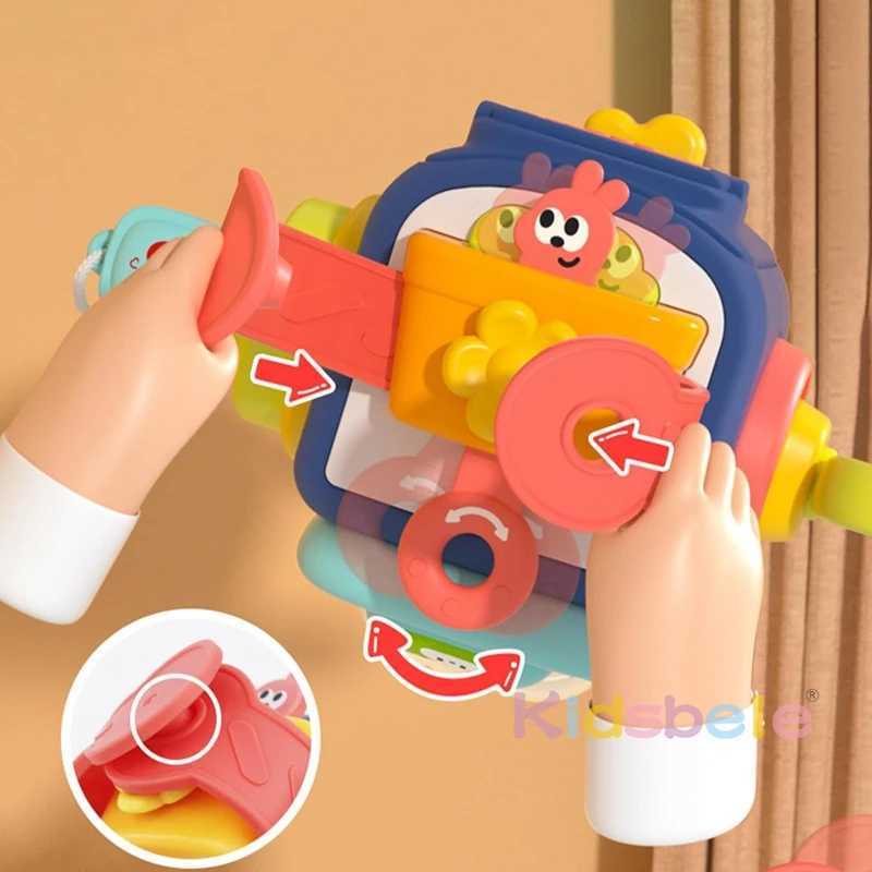 6 in 1 Motessori Toddlers Activity Toys Cute Penguin Hand Catching Ball Educational Toy Learning Sensory Fine Motor Skills Gifts Y240801