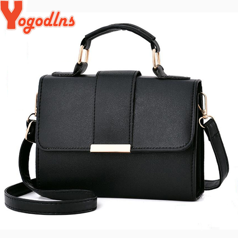 Yogodlns New Summer Fashion Leather Handbags PU Shoulder Bag Small Flap Crossbody Bags for Women Lady Purse