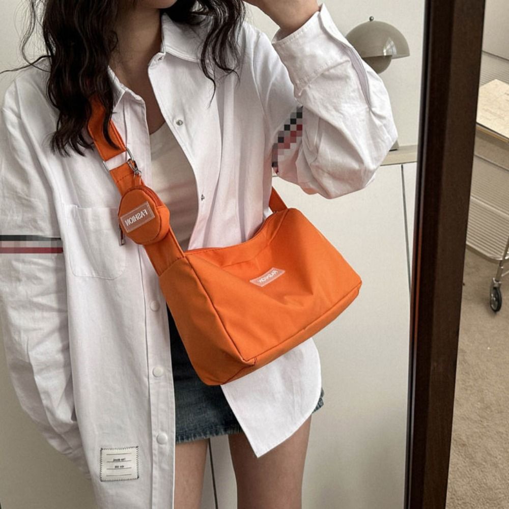 2023 Autumn Winter New Underarm Bag Fashion Large Capacity Crossbody Bag Casual Versatile Shoulder Bags Trendy Oxford Handbag