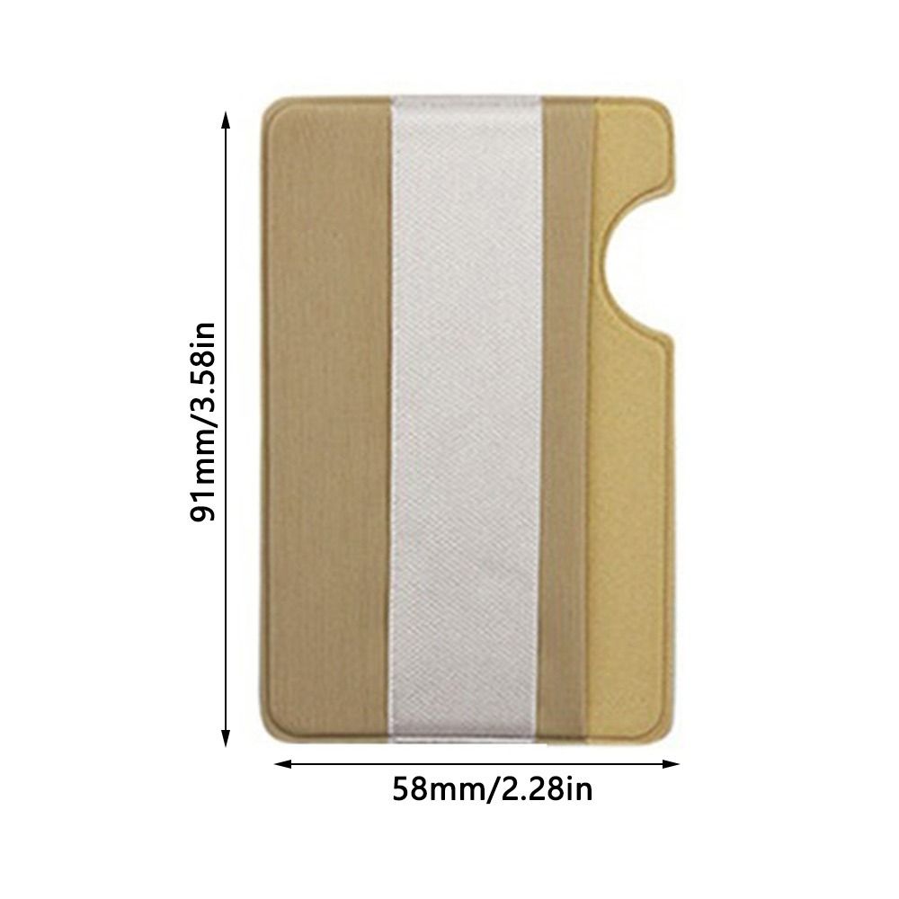 2Pcs Fashion Wallet Case Pocket Phone Back Card Holder Business Credit Pocket ID Card Holder Phone Pouch