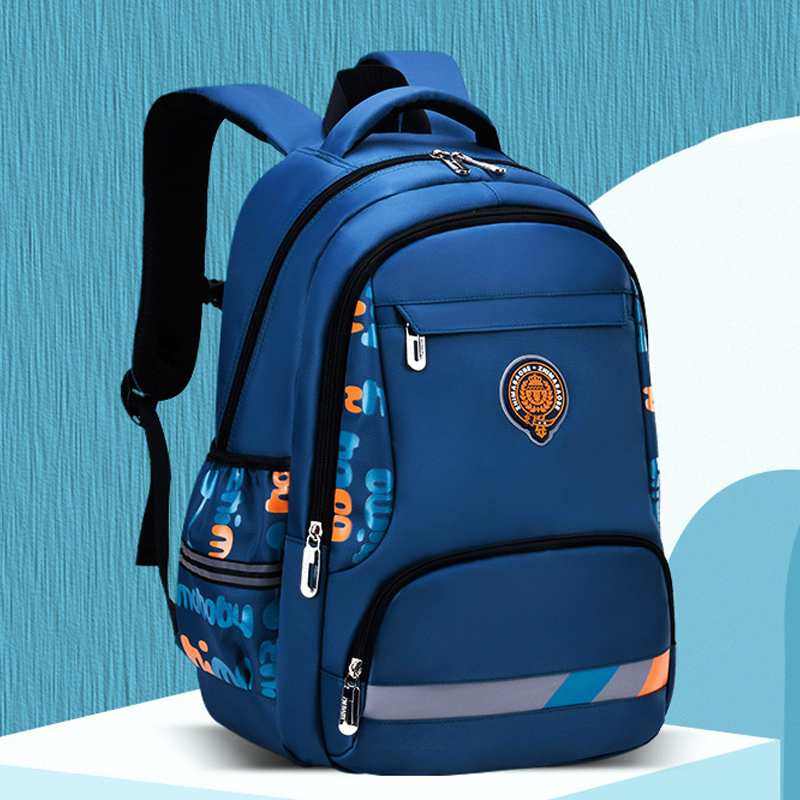 Boys School Backpacks For Kids Mochilas High Density Nylon Waterproof Bookbags 6-12 Years Children School Bags Casual Satchel