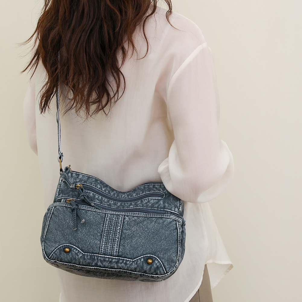 Casual New Fashion Denim Women Bag Lady Handbags Shoulder Messenger Bag Jeans Women Shoulder Bags Women'S Tote Bag Cowboy Bags