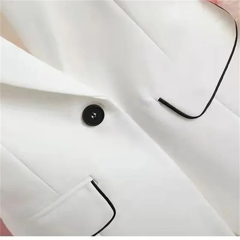 Autumn Spring Basic Jacket Womens Clothing Button Fashion Pure Thin Arrival Coat 240827