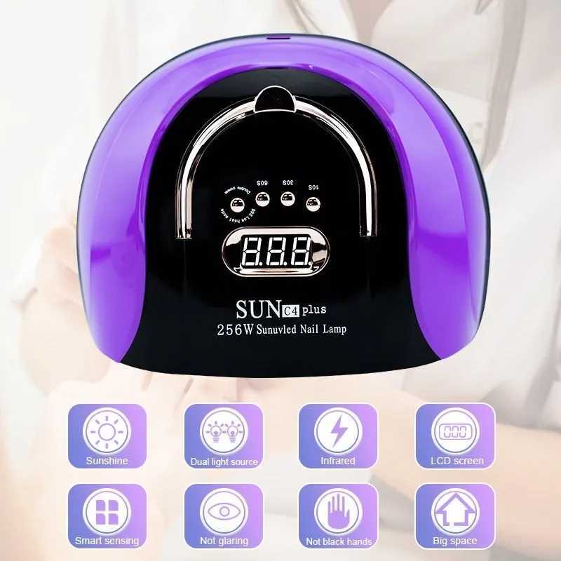 57LEDs UV LED Nail Dryer for Fast Curing Dry All Nail Gel Polish Nail Lamp Manicure Drying Timer Auto Sensor Manicure Salon ToolCL240731