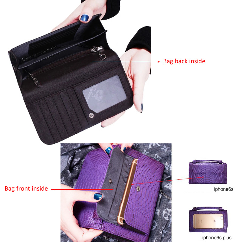XMESSUN Fashion Purple Snake Pattern Clutch Bag Crossbody Bags for Women 2024 Summer Lady Shoulder Handbag Female Travel Purse