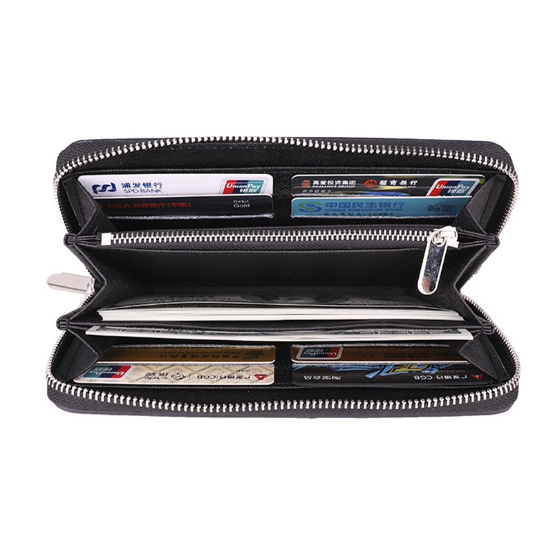 XMESSUN New Genuine Leather Purse for Women 2022 Fashion Cowhide Large Capacity Lizard Pattern Long Wallet Water Ripple Wallet