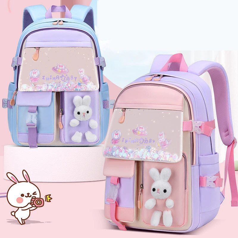 Small Girls Primary School Bag Cute Backpacks For Children Satchel Kawaii Book Bag Kids School Backpack Wholesale Bags