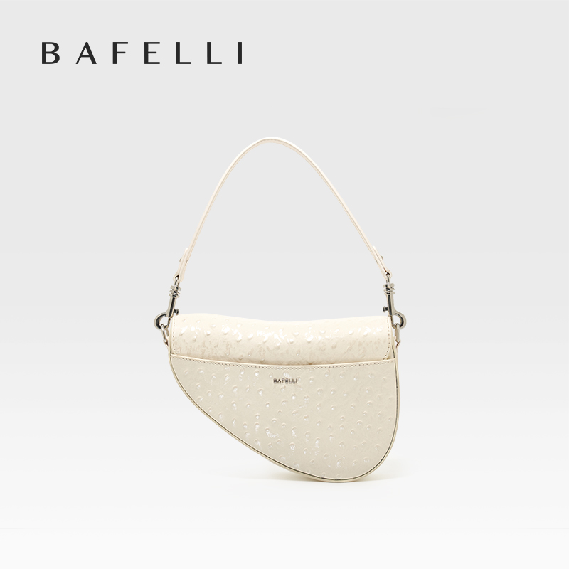 BAFELLI 2023 WOMEN'S NEW HANDBAG SADDLE ORIGINAL LUXURY DESIGNER BRAND EVENING BAGS SHOULDER FASHION FEMALE PURSE CROSSBODY