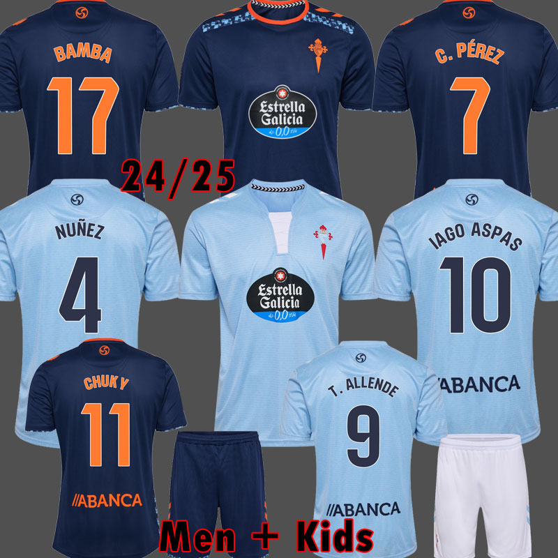 25 26 RC Celtas de Vigos Soccer Jerseys Oliveira Dos Cen Anos IAGO ASPAS 2025 Camiseta celtas vigos football shirt WILLIOT celtas jersey rc celtas retro MINGUEZA 999