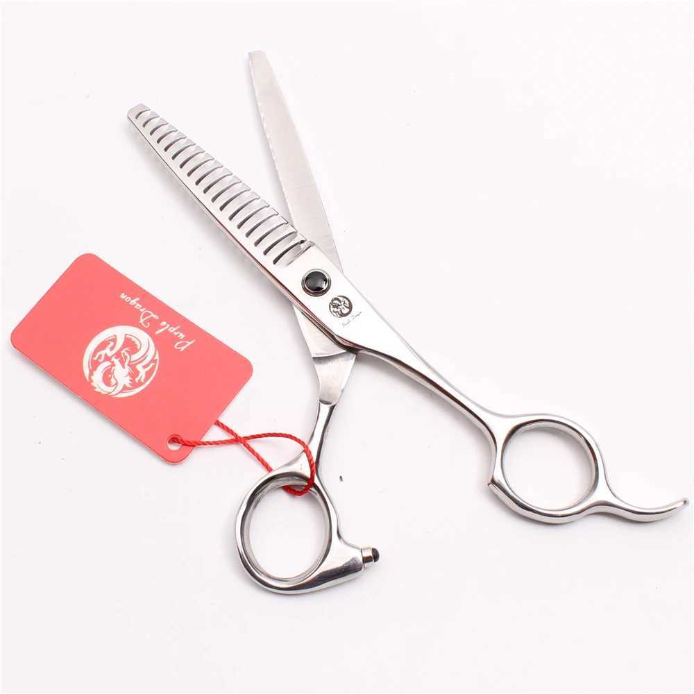 New Arrival 6 16cm Purple Dragon 8/12/14/18 Teeth 440C Z2004 Hair Removal Products Thin Cutting Professional Scissor Styling Tool Z241213