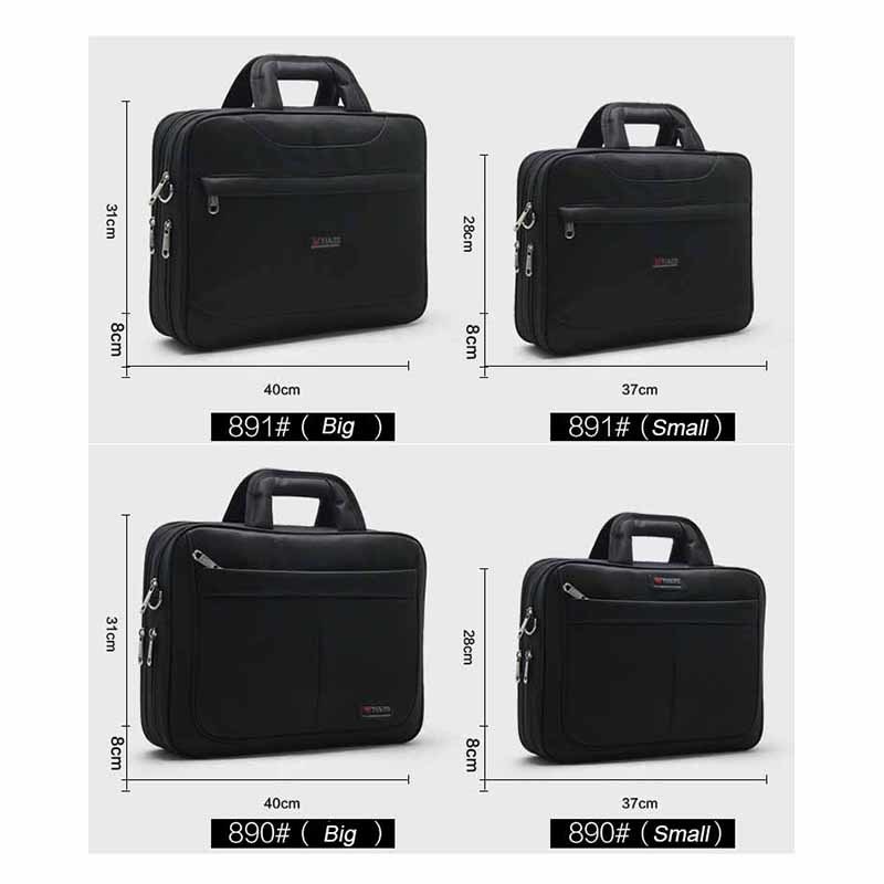 High Quality Business Man Briefcase Messenger Bag Men Oxford Laptop Handbags Large Capacity Waterproof Notebook Bags Sac Homme
