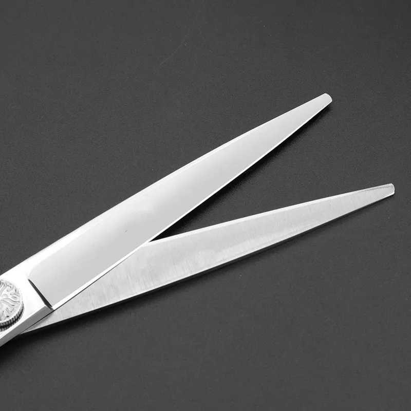 New Arrival 7.5-inch professional hair cutting kit rose pattern hair cutting list hair cutting shop styling tools Z241213