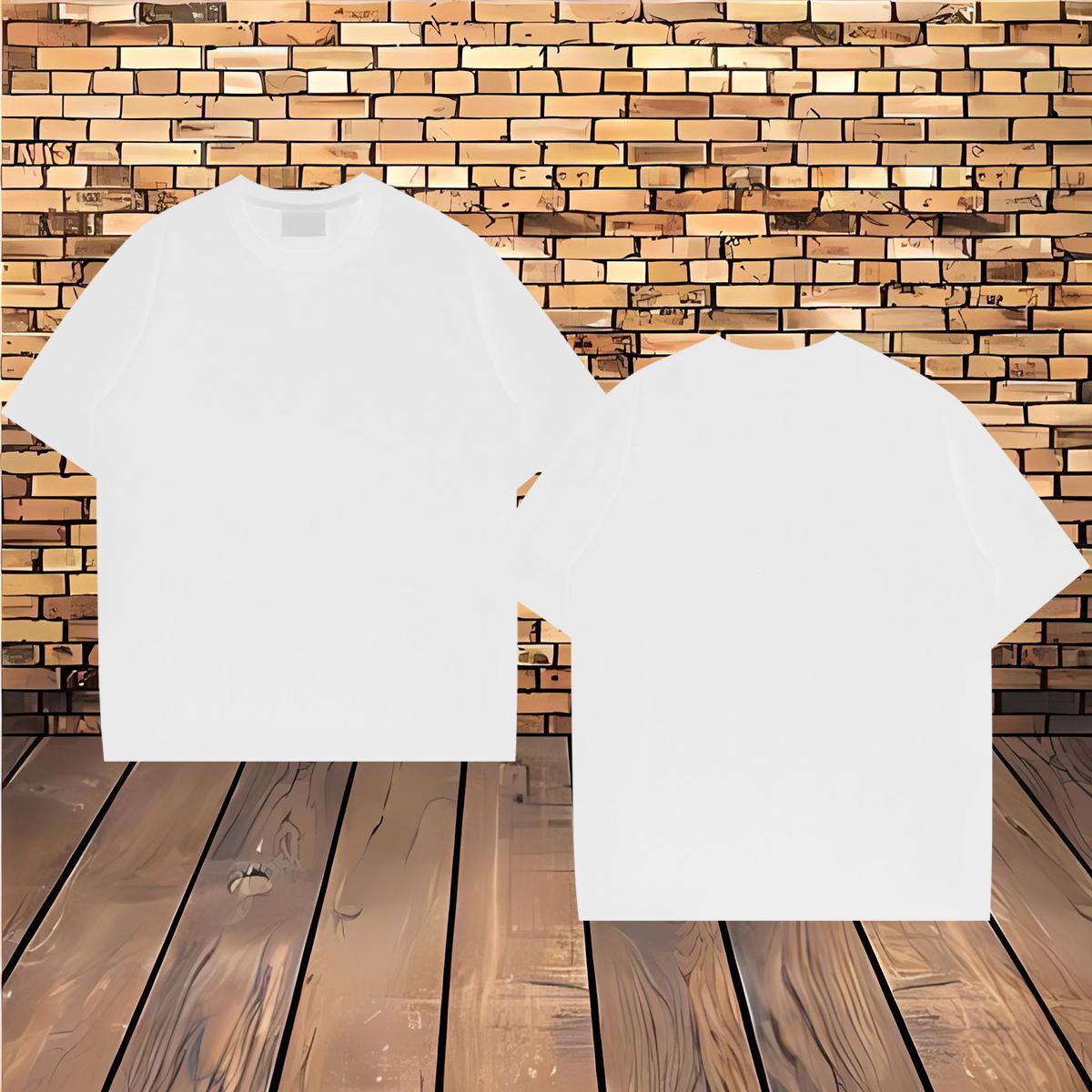Fashion Casual T shirt 230g Cotton cat Outdoor Clothings Pure Cotton Loose Mens Tshirts Custom Print Plus Size