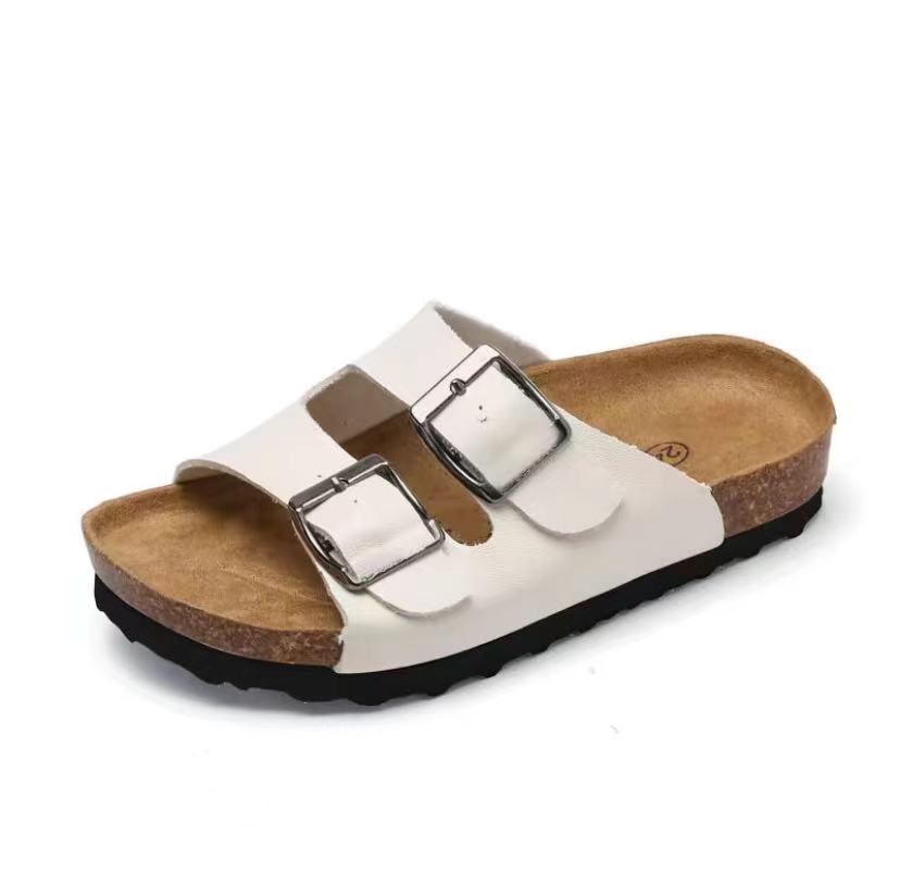 24 Kids Toddler Shoes Child Sizes Pu Leather Sandals Boys Girls Youth Summer Flat Sandal Anti Skid Beach Bath Outdoor Running Slides Slipper z250708U9