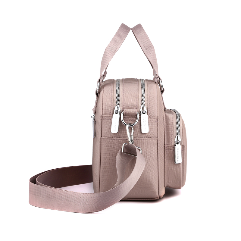High Quality Women's Shoulder Bag Female Crossbody Bags Nylon Handbags Small messenger bag Girls Phone Satchels Solid color