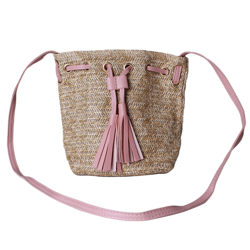 Women Handbags 2023 Summer Ladies Bag Drawstring Red Bucket Bag Handbag New women's Tassel Portable Shoulder Bags For Femme