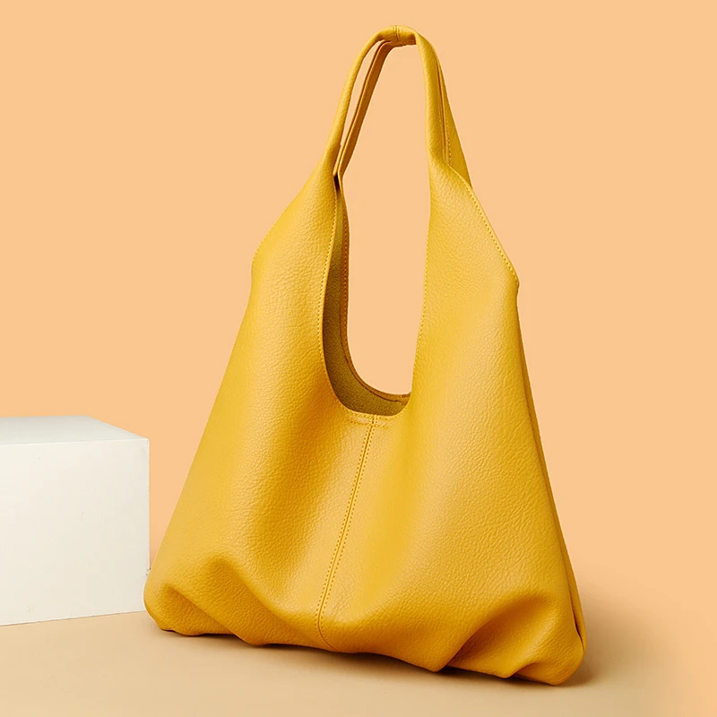 2023 New Women's Bag Large Capacity Women's Handbag Fashion Versatile Casual Shoulder Bag Magnetic Buckle Solid Women's Bag