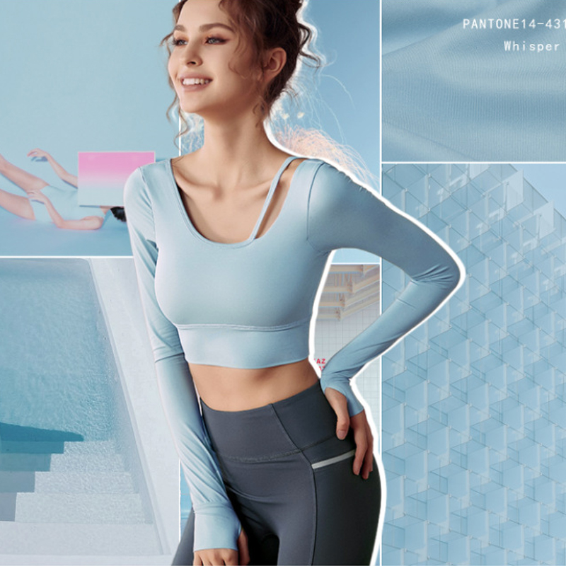 Clothing fabrics factory direct supply polyester ammonia warp knitting double-sided fabric knitted fabric dyed fabrics printed fabrics
