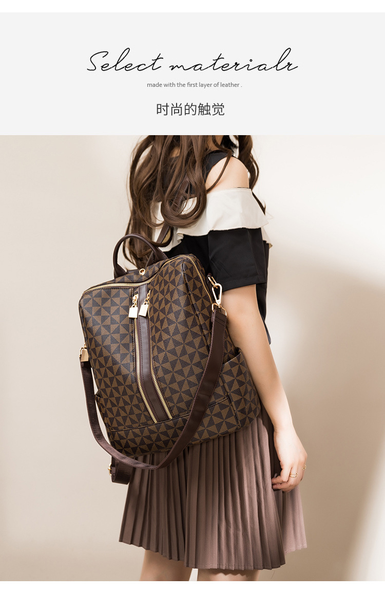 Women's High-End Backpacks: Premium Quality Bookbag, Stylish Leisure Travel Bag, Durable & Versatile for Daily Use, School & Trips