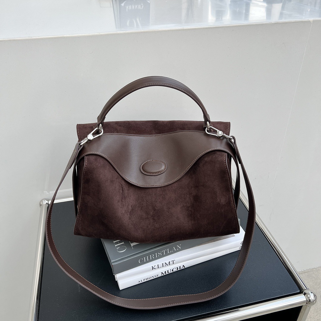 EGCHI Luxury Shoulder Bags For Women Crossbody Boston Bag Soft Frosted Handbag Autumn New Daily Purses Casual Tote Bag Bolas