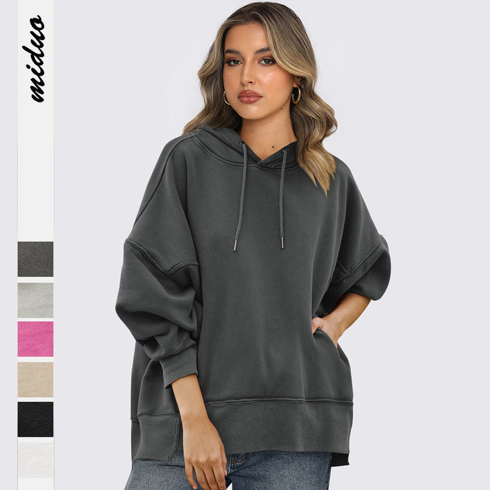 2024 New Loose Trendy Brand Pullover Long sleeved Shirt with Drawstring Hooded Hoodie Baseball Suit Women's High Grade Feeling