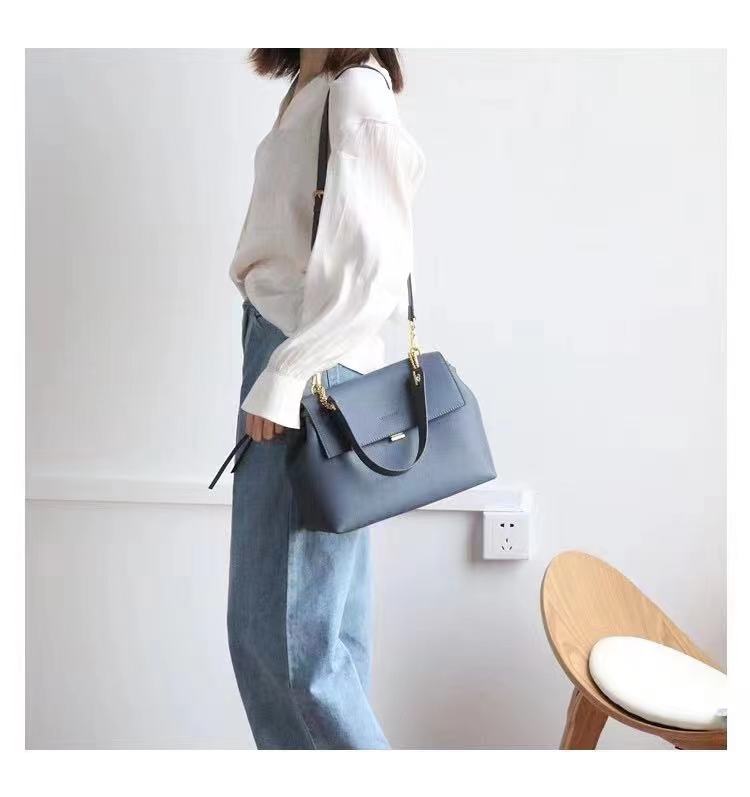 Fashion Design Women's Handbag Genuine Leather Female Shoulder Bags 2023 Vintage Large Luxury Crossbody Bag High Quality
