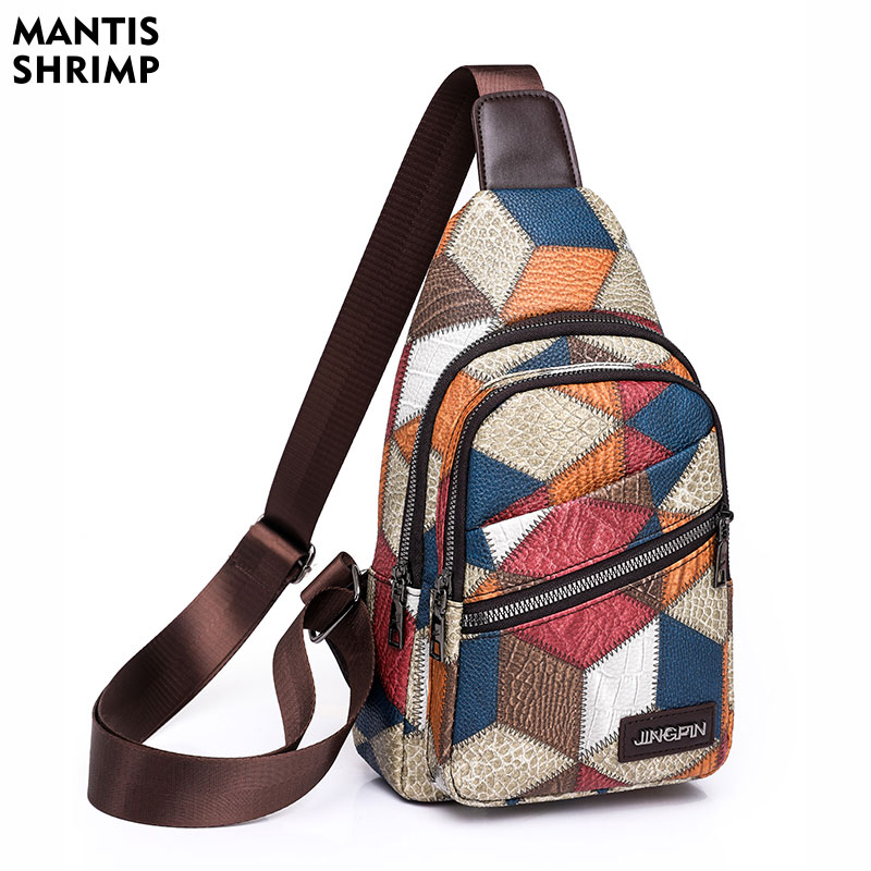 Women Bag Fashion Chest Bag Crossbody Bag for Woman Fashion Female Pack Travel Shoulder Bag Designer Vintage Chest Messenger Bag