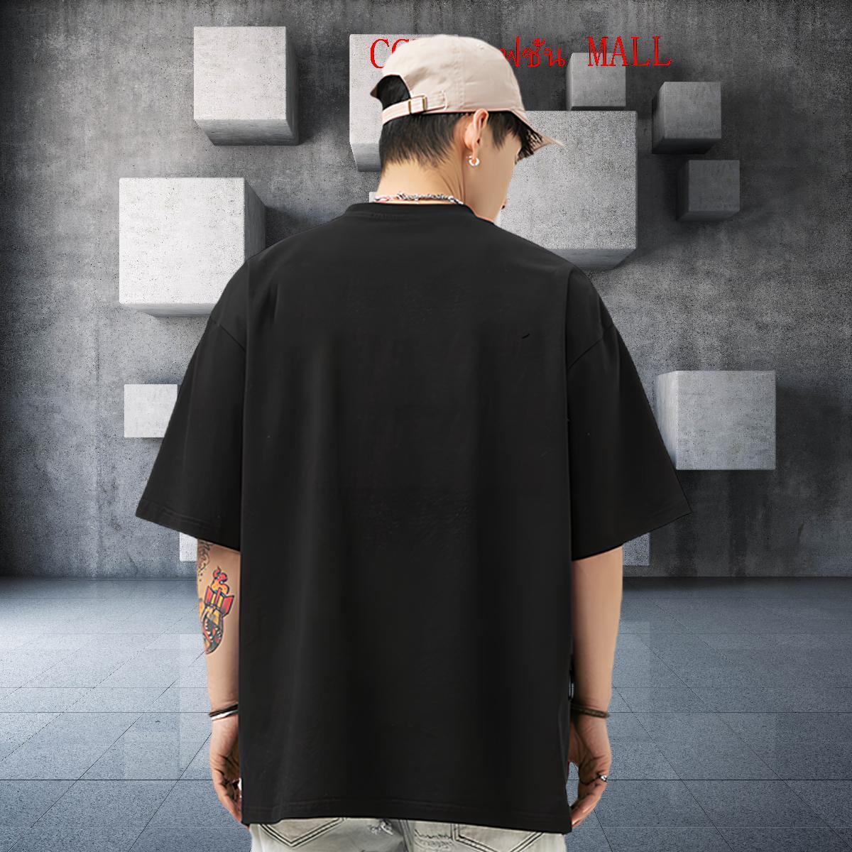 New Arrival T shirt 230g 100% Cotton Sport Top Tees Breathable Short Sleeve Loose Men Tops Tees Oversized