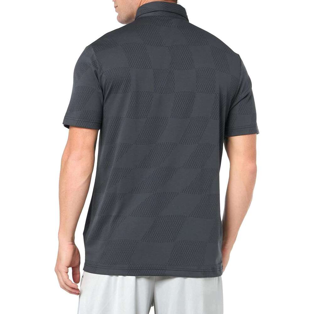 Fashion Mens Polo shirt Textured Polos shirts tshirt Casual tops summer clothes Short sleeve Free shipping
