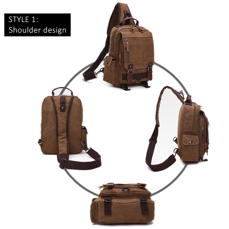 Designer Bag new Small Canvas Backpack Men Travel Back Pack Multifunctional Shoulder Bag for Women Laptop Rucksack School Bags Female Daypack