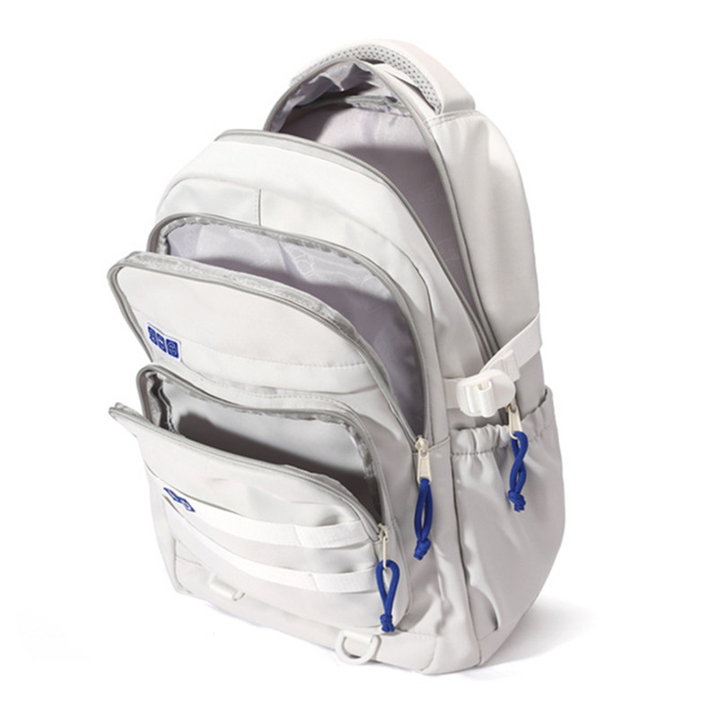 Fengdong middle school bags for girls high school simple backpack teenage girls lightweight backpack large capacity book bag